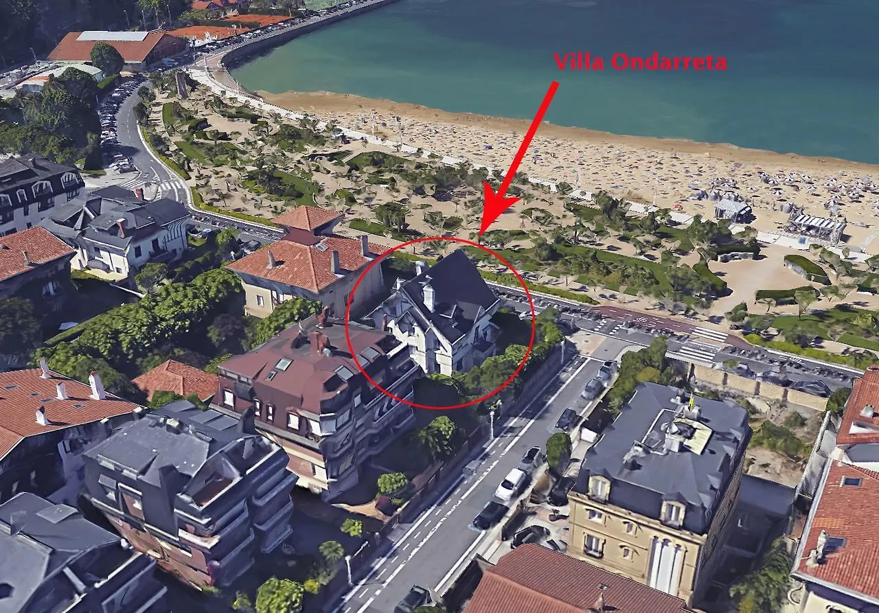 Villa Ondarreta San Sebastián Spanyolország
